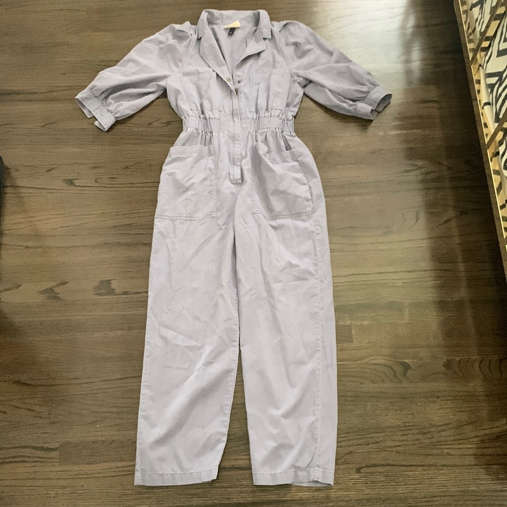 Universal Threads * lavender puff sleeve super soft jumpsuit * size 6